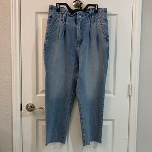 Abercrombie and Fitch high rise denim jeans